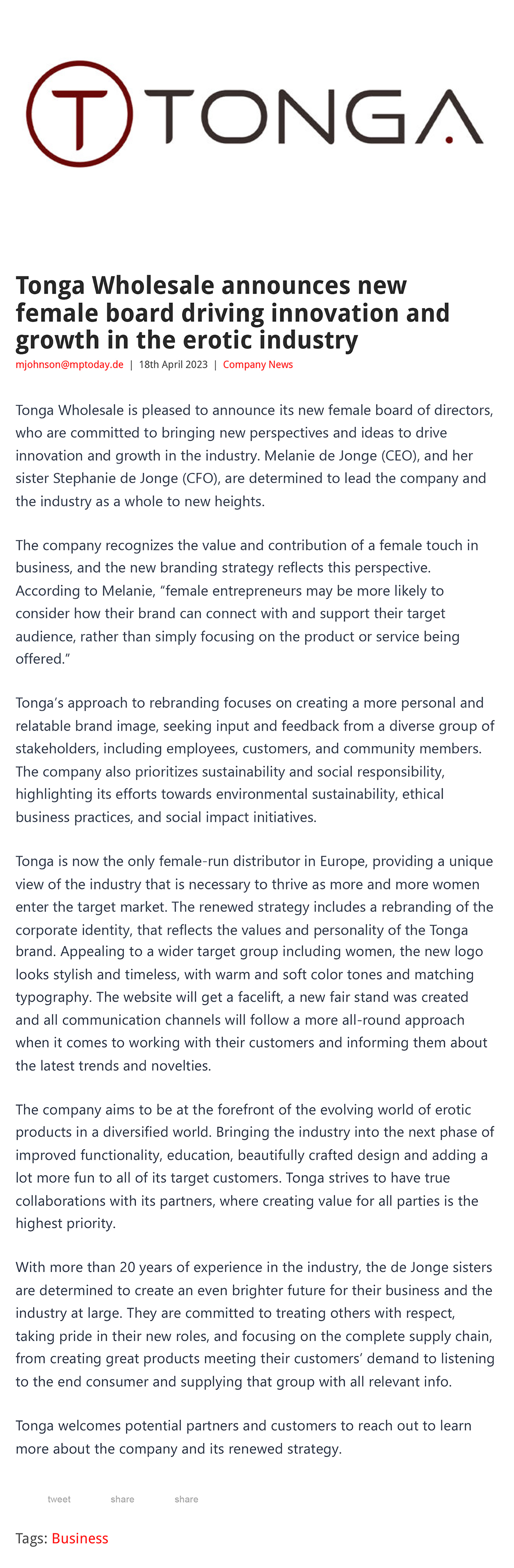 2023-04 EAN Online - Tonga